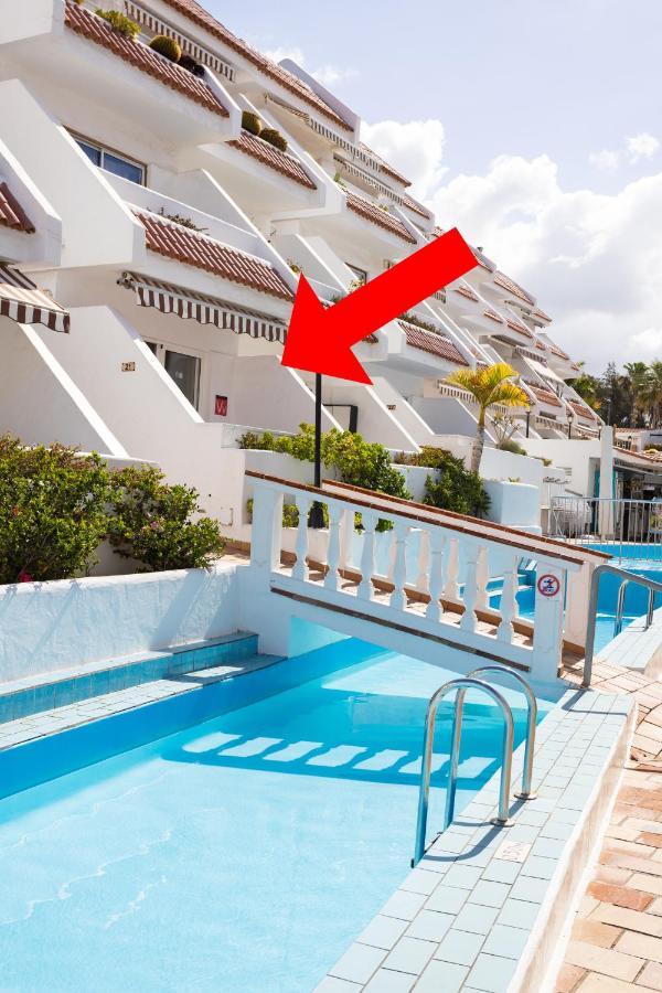 Апартаменты Precioso Alojamiento Con Piscina En Urbanizacion Плая-де-лас-Америкас Экстерьер фото